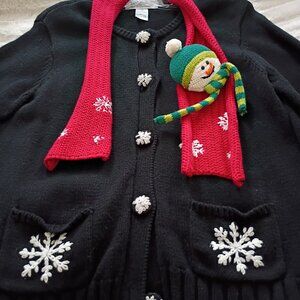Tiara International snowman Sweater